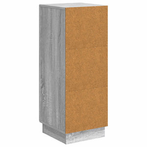 Πλαϊνό γραφείο Γκρι Sonoma 33 x 34,5 x 87 εκ. - Pakobazaar