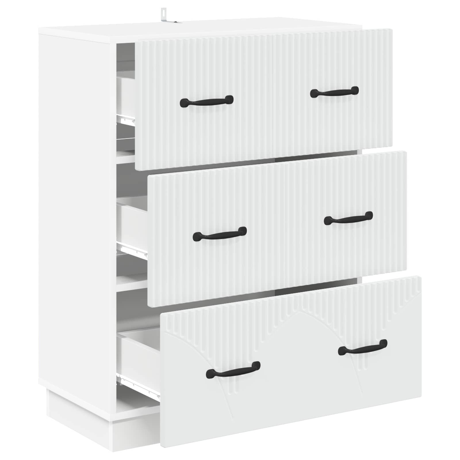 Ντουλάπι με Συρτάρια Λευκό 66 x 34,5 x 87 εκ. - Pakobazaar
