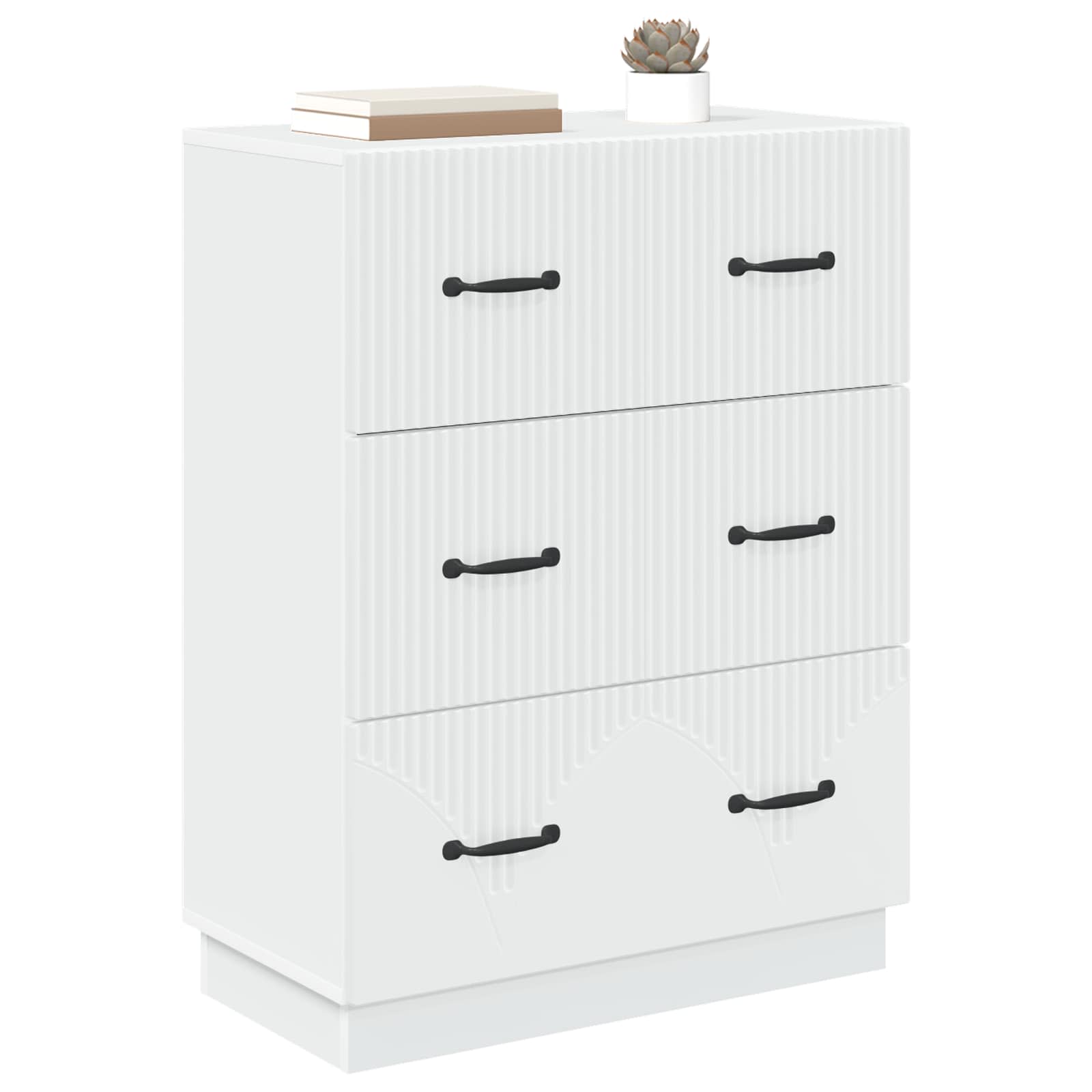 Ντουλάπι με Συρτάρια Λευκό 66 x 34,5 x 87 εκ. - Pakobazaar