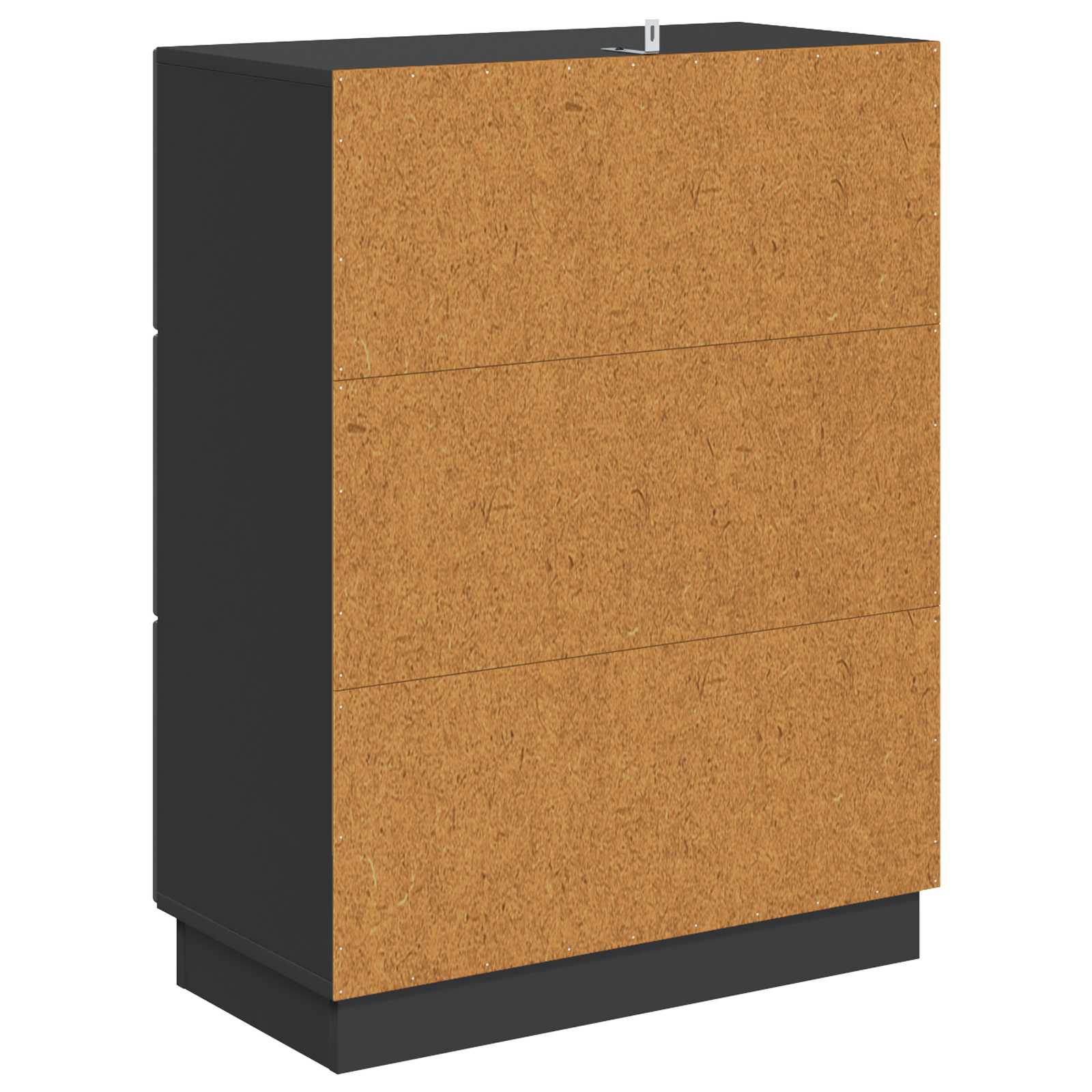 Ντουλάπι με Συρτάρια Μαύρο 66 x 34,5 x 87 εκ. - Pakobazaar