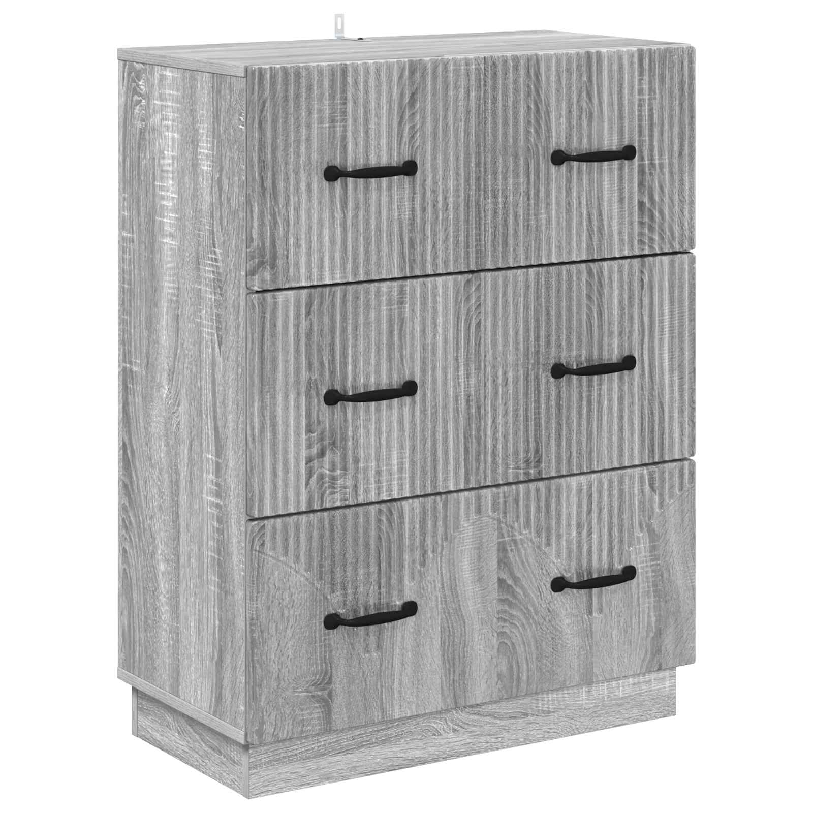 Ντουλάπι με Συρτάρια Γκρι Sonoma 66 x 34,5 x 87 εκ. - Pakobazaar