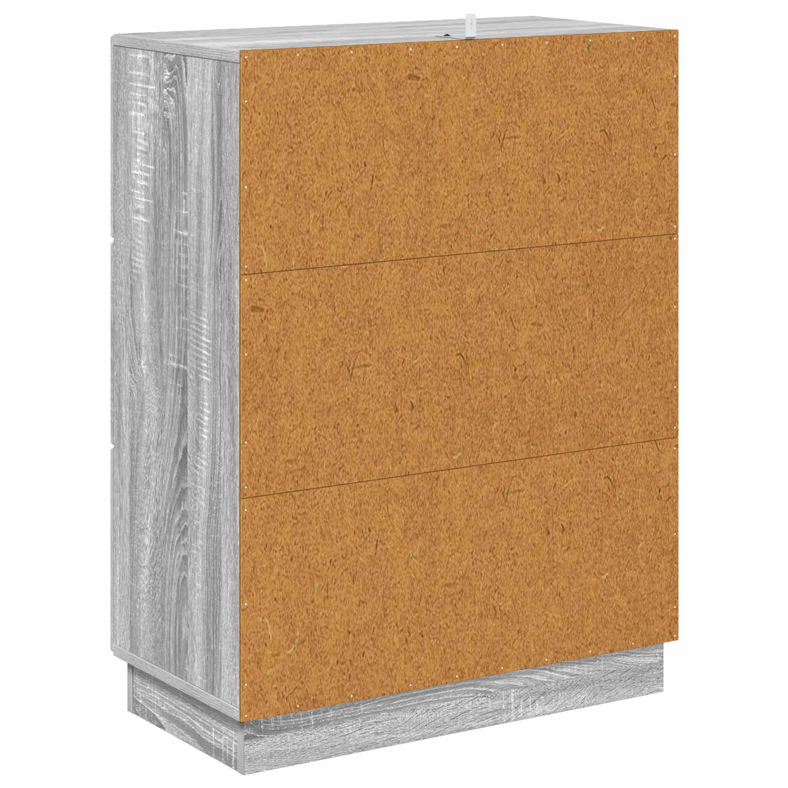 Ντουλάπι με Συρτάρια Γκρι Sonoma 66 x 34,5 x 87 εκ. - Pakobazaar
