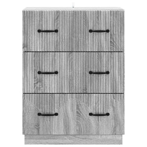 Ντουλάπι με Συρτάρια Γκρι Sonoma 66 x 34,5 x 87 εκ. - Pakobazaar
