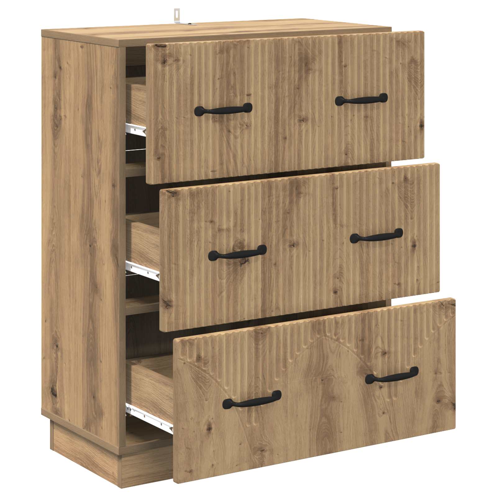 Ντουλάπι με Συρτάρια Artisan Δρυς 66 x 34,5 x 87 εκ. - Pakobazaar