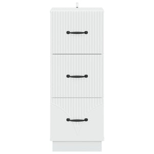 Ντουλάπι με Συρτάρια Λευκό 33 x 34,5 x 87 εκ. - Pakobazaar