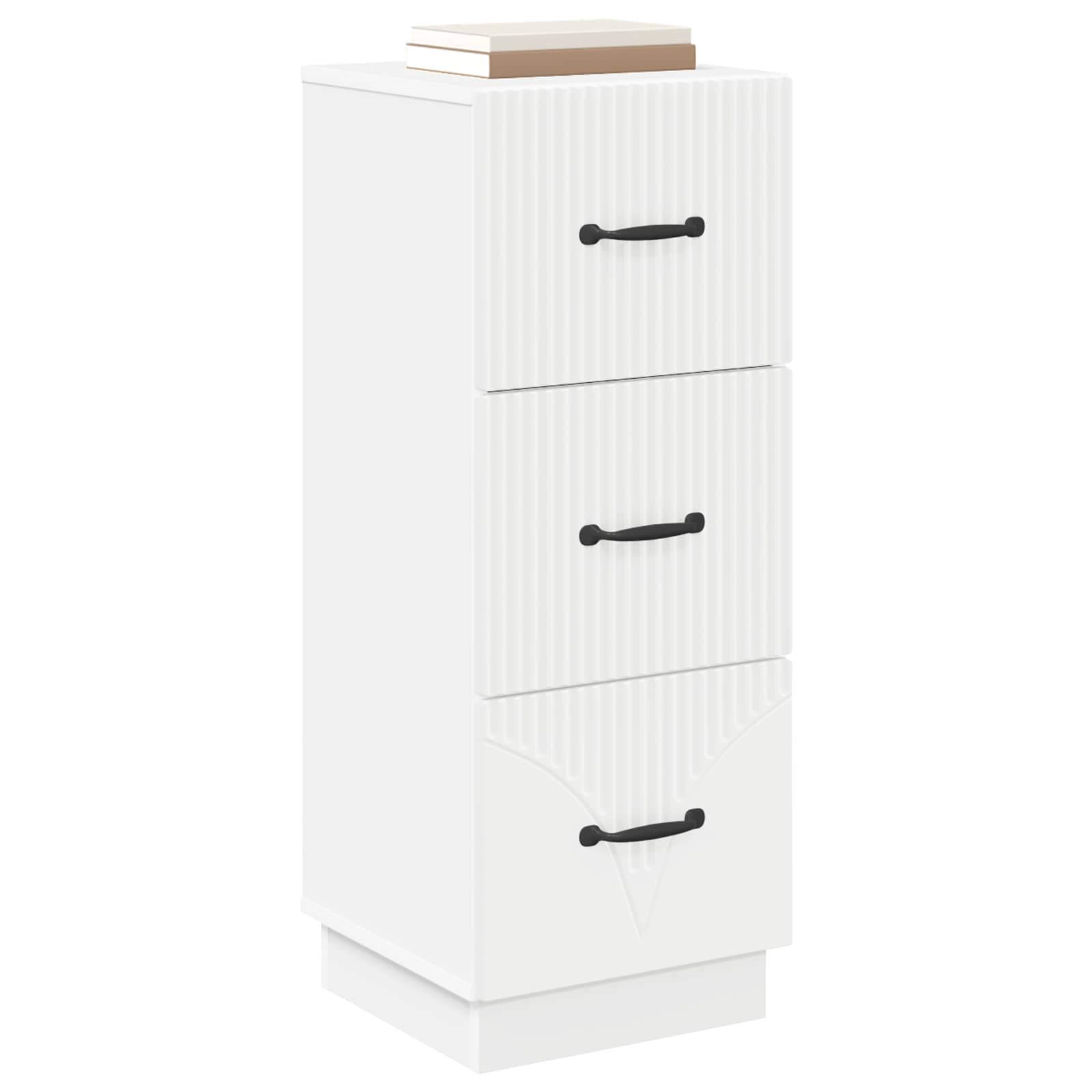 Ντουλάπι με Συρτάρια Λευκό 33 x 34,5 x 87 εκ. - Pakobazaar