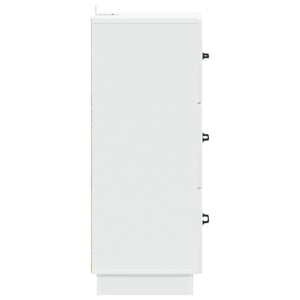 Ντουλάπι με Συρτάρια Λευκό 33 x 34,5 x 87 εκ. - Pakobazaar
