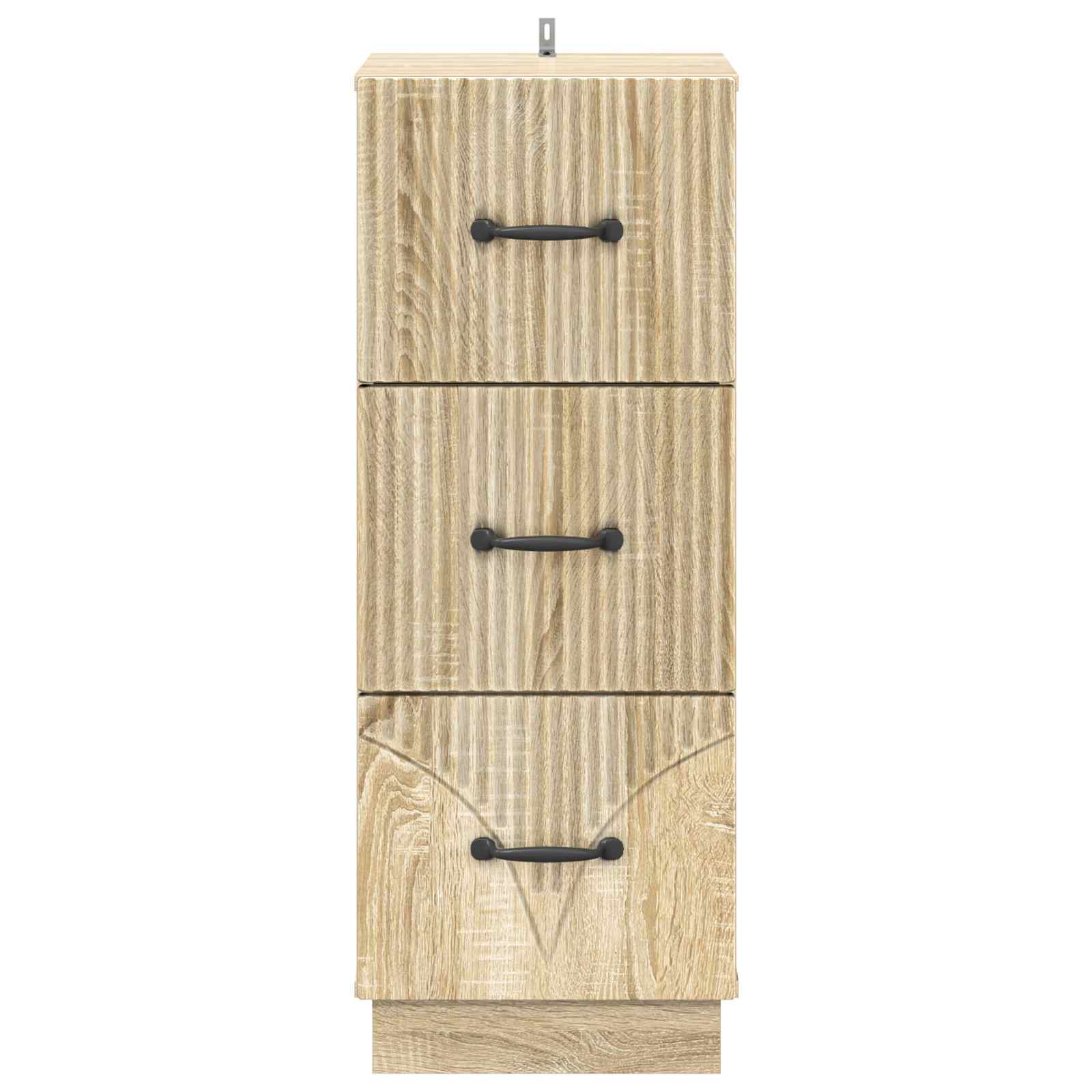 Ντουλάπι με Συρτάρια Sonoma Δρυς 33 x 34,5 x 87 εκ. - Pakobazaar