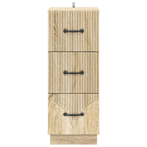 Ντουλάπι με Συρτάρια Sonoma Δρυς 33 x 34,5 x 87 εκ. - Pakobazaar