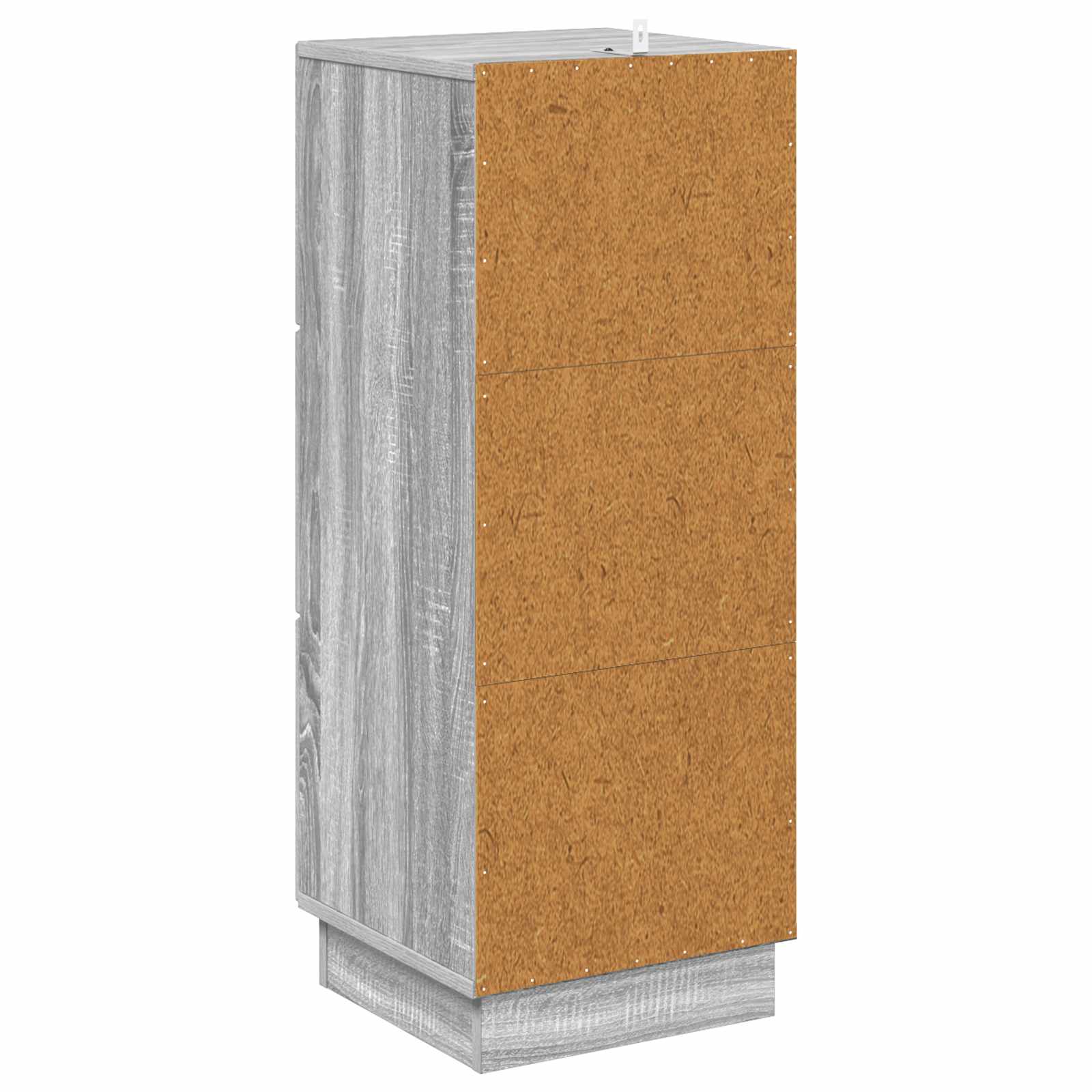 Ντουλάπι με Συρτάρια Γκρι Sonoma 33 x 34,5 x 87 εκ. - Pakobazaar