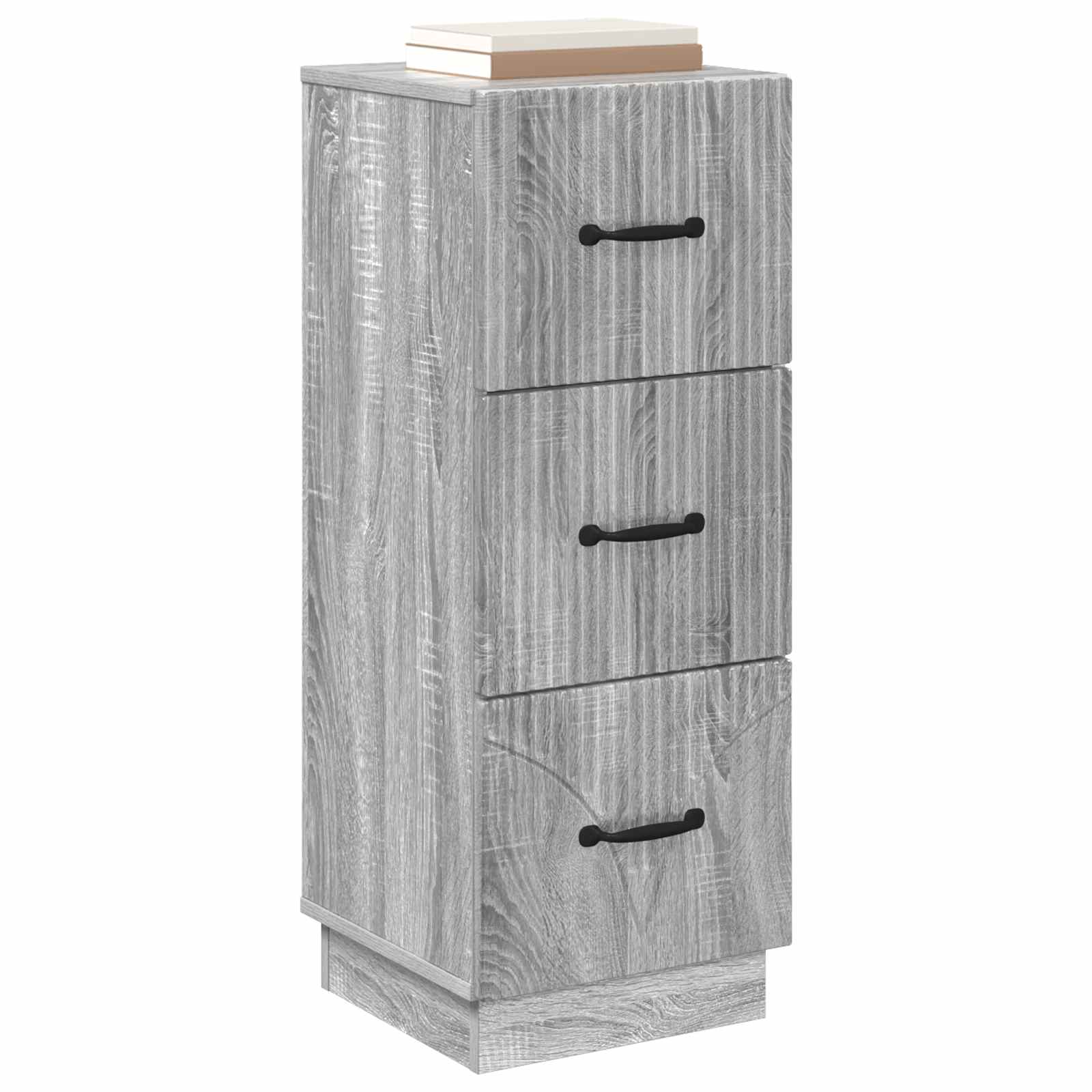 Ντουλάπι με Συρτάρια Γκρι Sonoma 33 x 34,5 x 87 εκ. - Pakobazaar