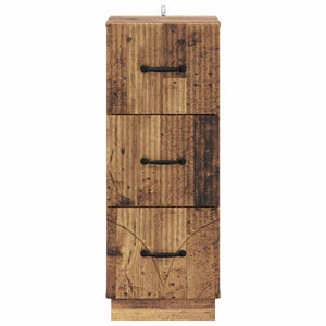 Ντουλάπι με Συρτάρια Παλαιωμένο ξύλο 33 x 34,5 x 87 εκ. - Pakobazaar