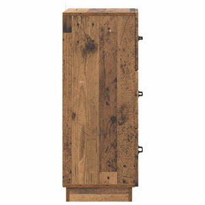 Ντουλάπι με Συρτάρια Παλαιωμένο ξύλο 33 x 34,5 x 87 εκ. - Pakobazaar