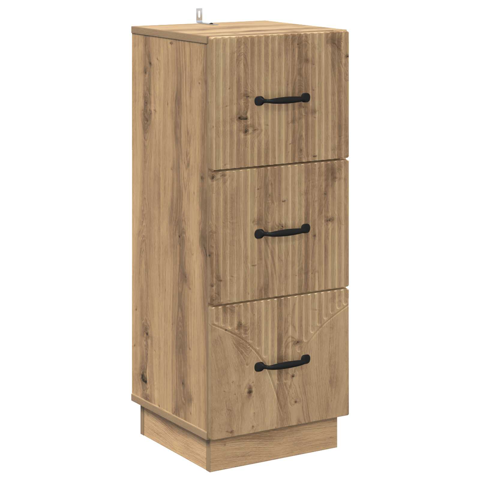 Ντουλάπι με Συρτάρια Artisan Δρυς 33 x 34,5 x 87 εκ. - Pakobazaar