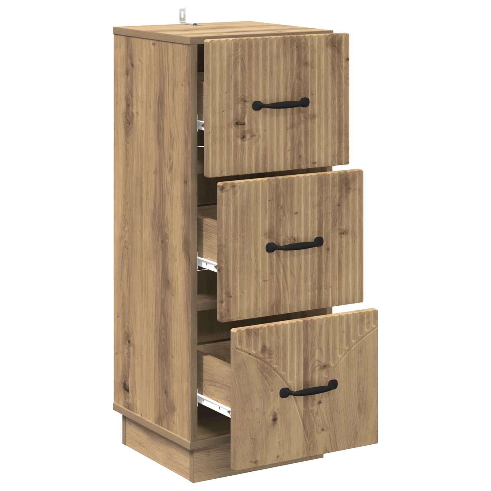 Ντουλάπι με Συρτάρια Artisan Δρυς 33 x 34,5 x 87 εκ. - Pakobazaar