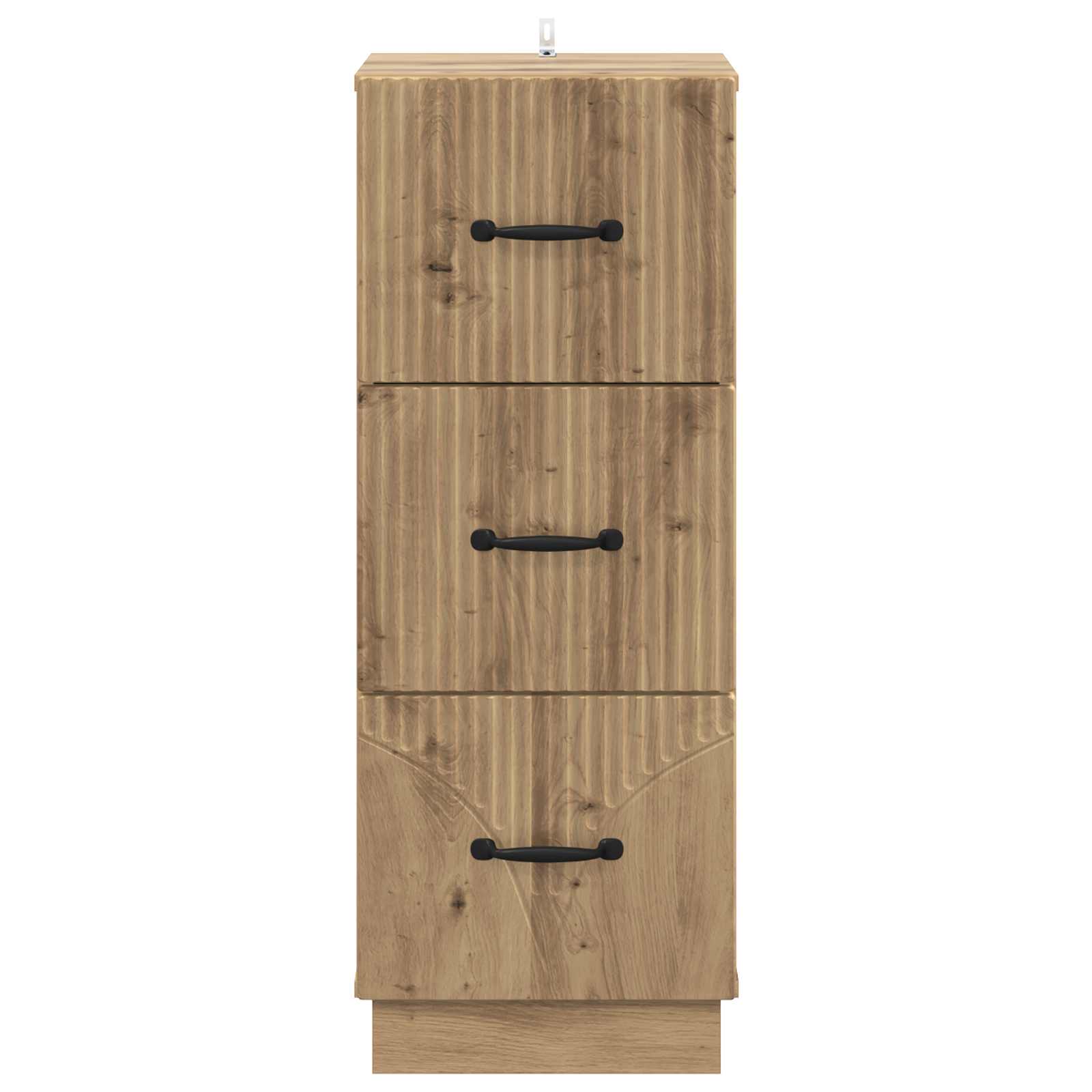 Ντουλάπι με Συρτάρια Artisan Δρυς 33 x 34,5 x 87 εκ. - Pakobazaar