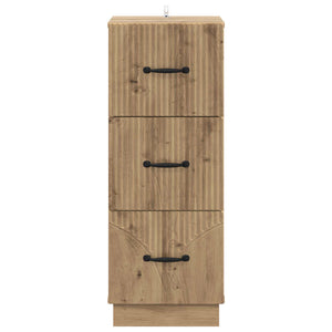 Ντουλάπι με Συρτάρια Artisan Δρυς 33 x 34,5 x 87 εκ. - Pakobazaar