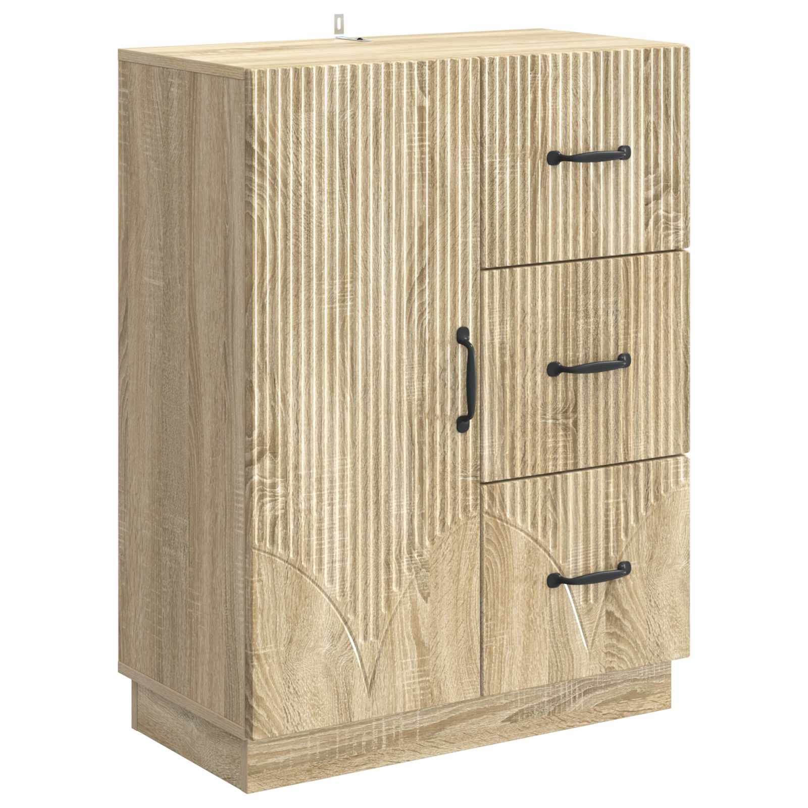 Πλαϊνό γραφείο με συρτάρι Sonoma Δρυς 66 x 34,5 x 87 εκ. - Pakobazaar