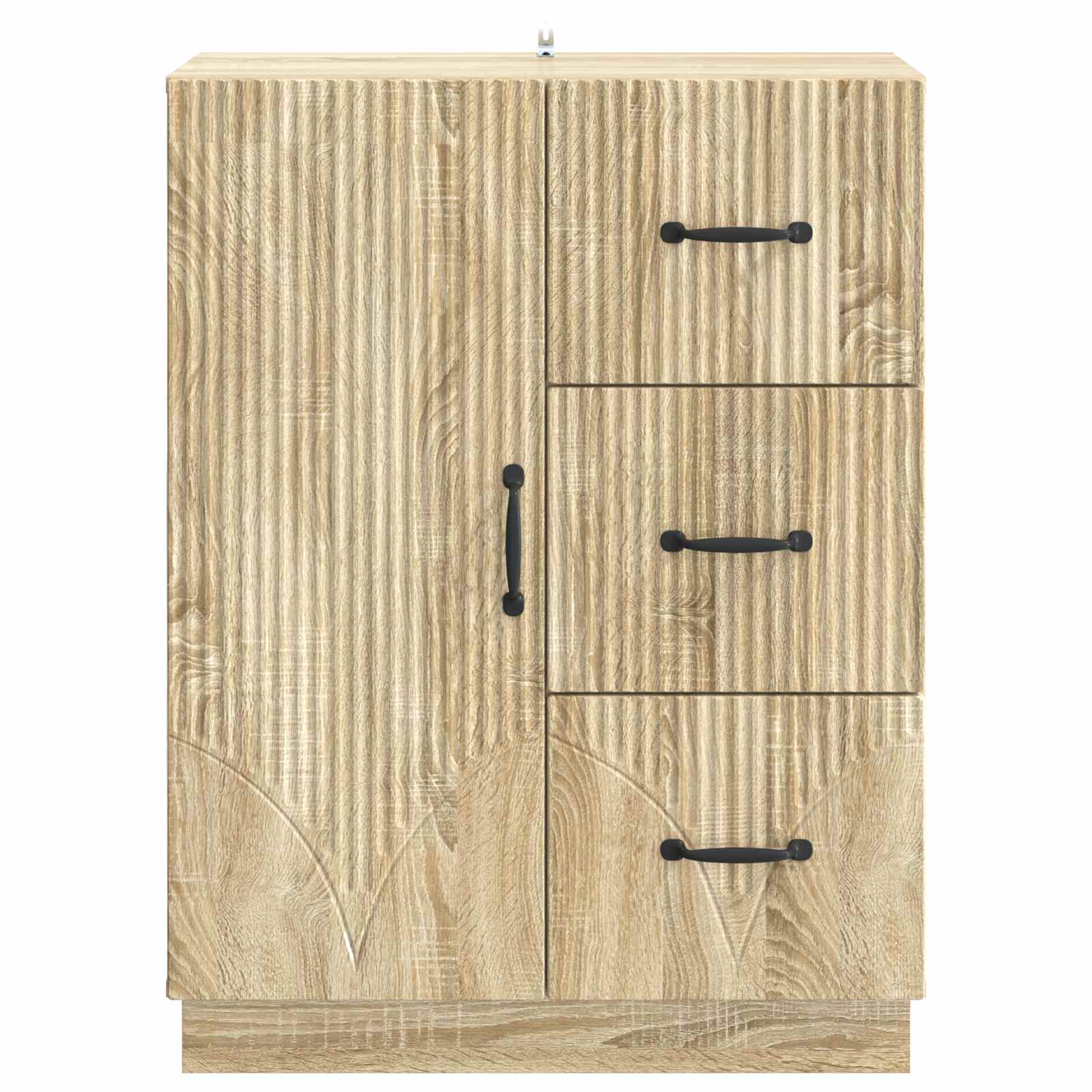 Πλαϊνό γραφείο με συρτάρι Sonoma Δρυς 66 x 34,5 x 87 εκ. - Pakobazaar