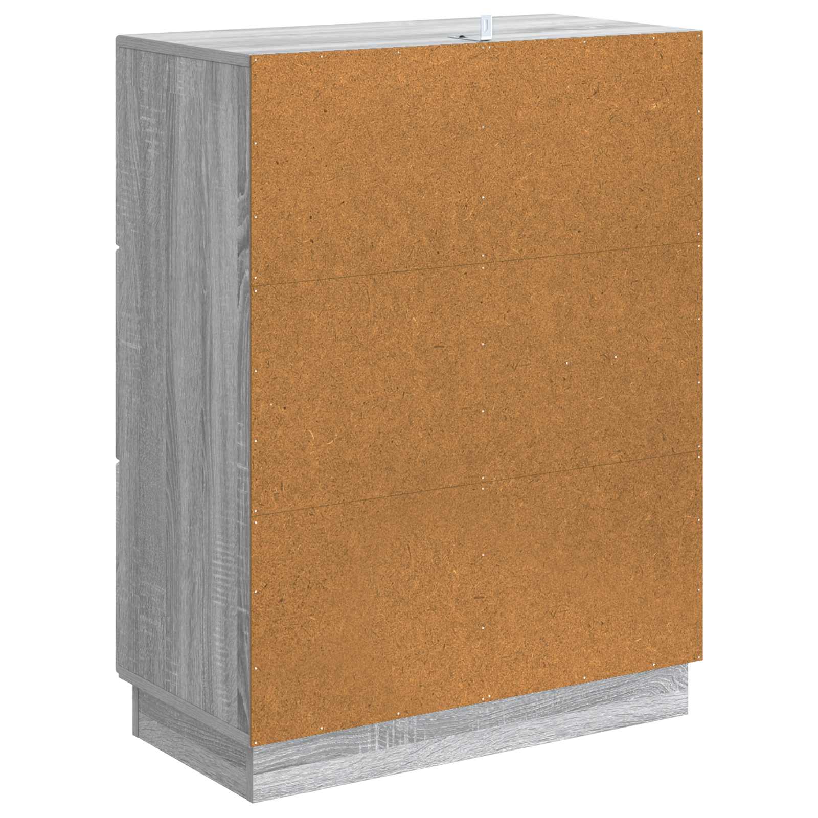 Πλαϊνό γραφείο με συρτάρι Γκρι Sonoma 66 x 34,5 x 87 εκ. - Pakobazaar