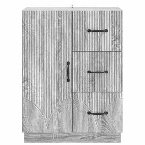 Πλαϊνό γραφείο με συρτάρι Γκρι Sonoma 66 x 34,5 x 87 εκ. - Pakobazaar