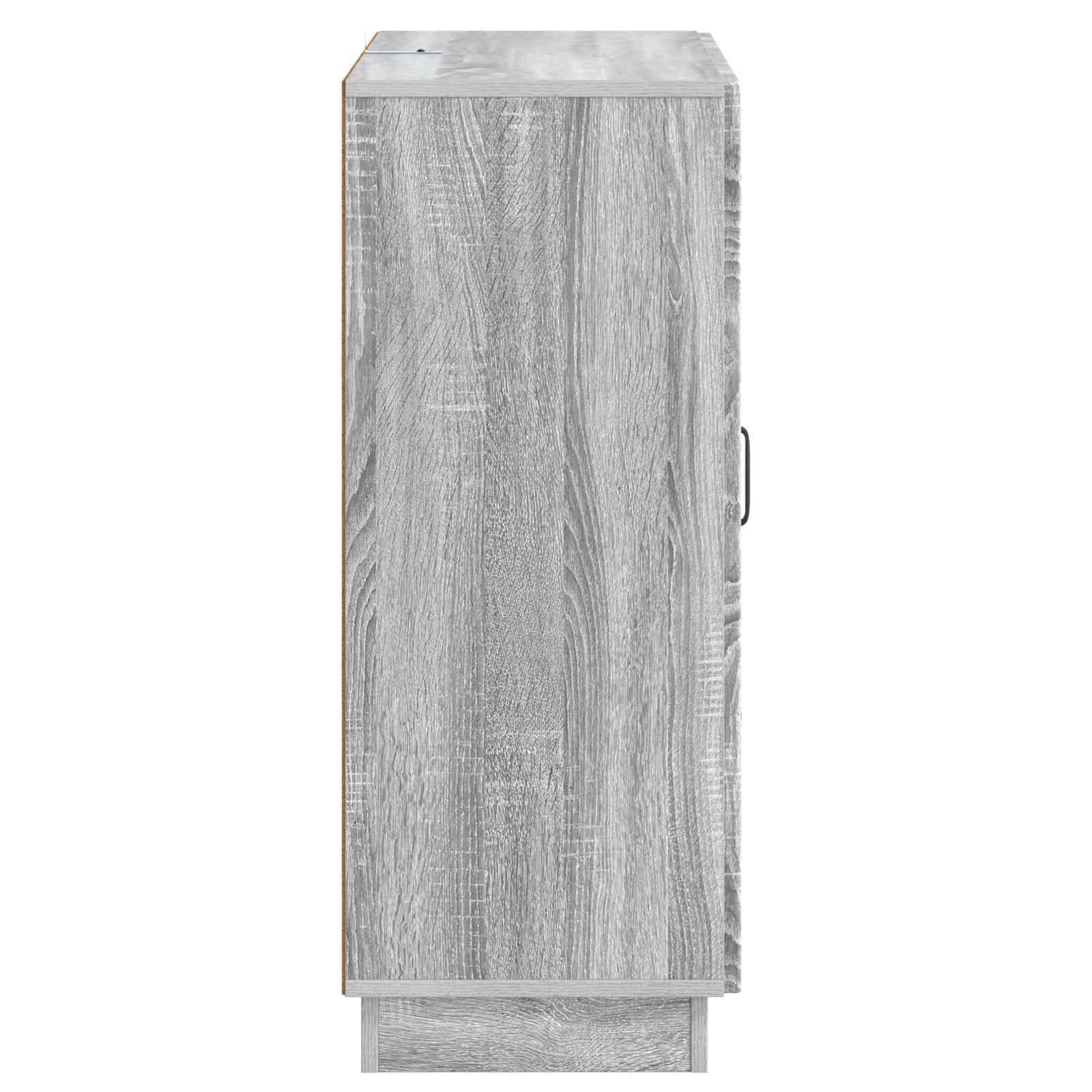 Πλαϊνό γραφείο με συρτάρι Γκρι Sonoma 66 x 34,5 x 87 εκ. - Pakobazaar