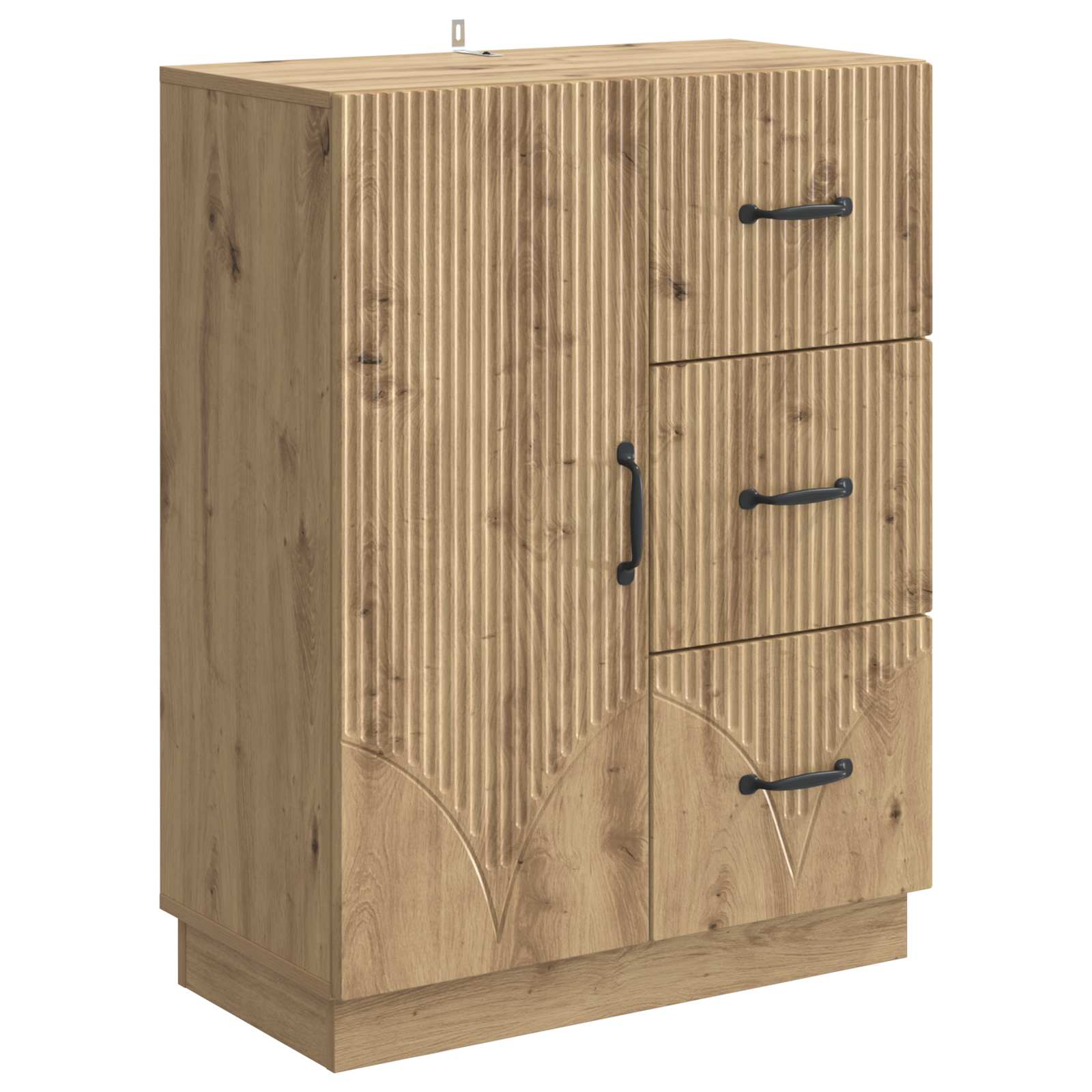 Πλαϊνό γραφείο με συρτάρι Artisan Δρυς 66 x 34,5 x 87 εκ. - Pakobazaar