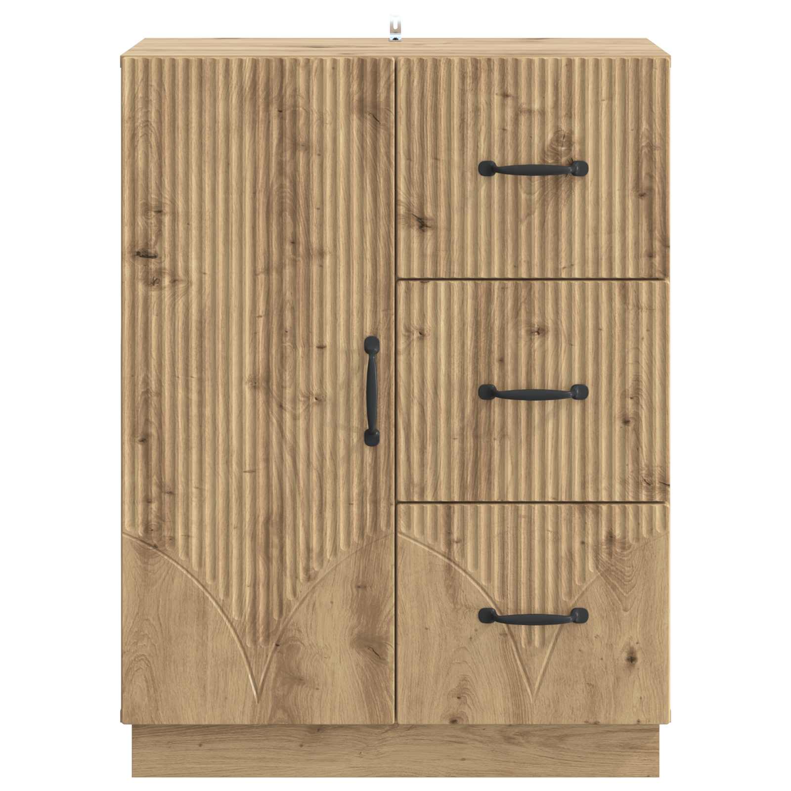 Πλαϊνό γραφείο με συρτάρι Artisan Δρυς 66 x 34,5 x 87 εκ. - Pakobazaar