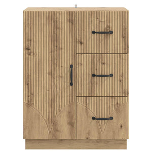 Πλαϊνό γραφείο με συρτάρι Artisan Δρυς 66 x 34,5 x 87 εκ. - Pakobazaar