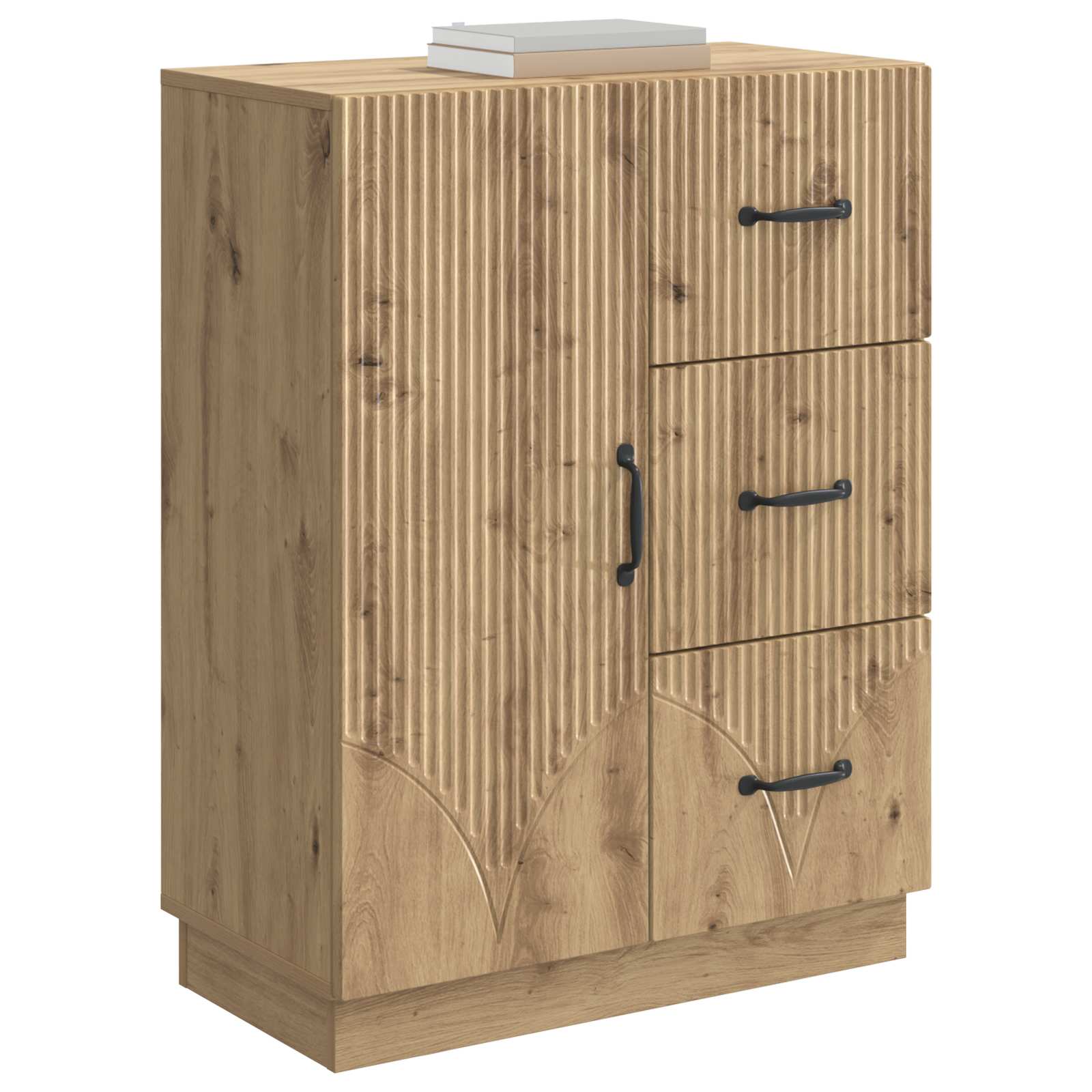 Πλαϊνό γραφείο με συρτάρι Artisan Δρυς 66 x 34,5 x 87 εκ. - Pakobazaar