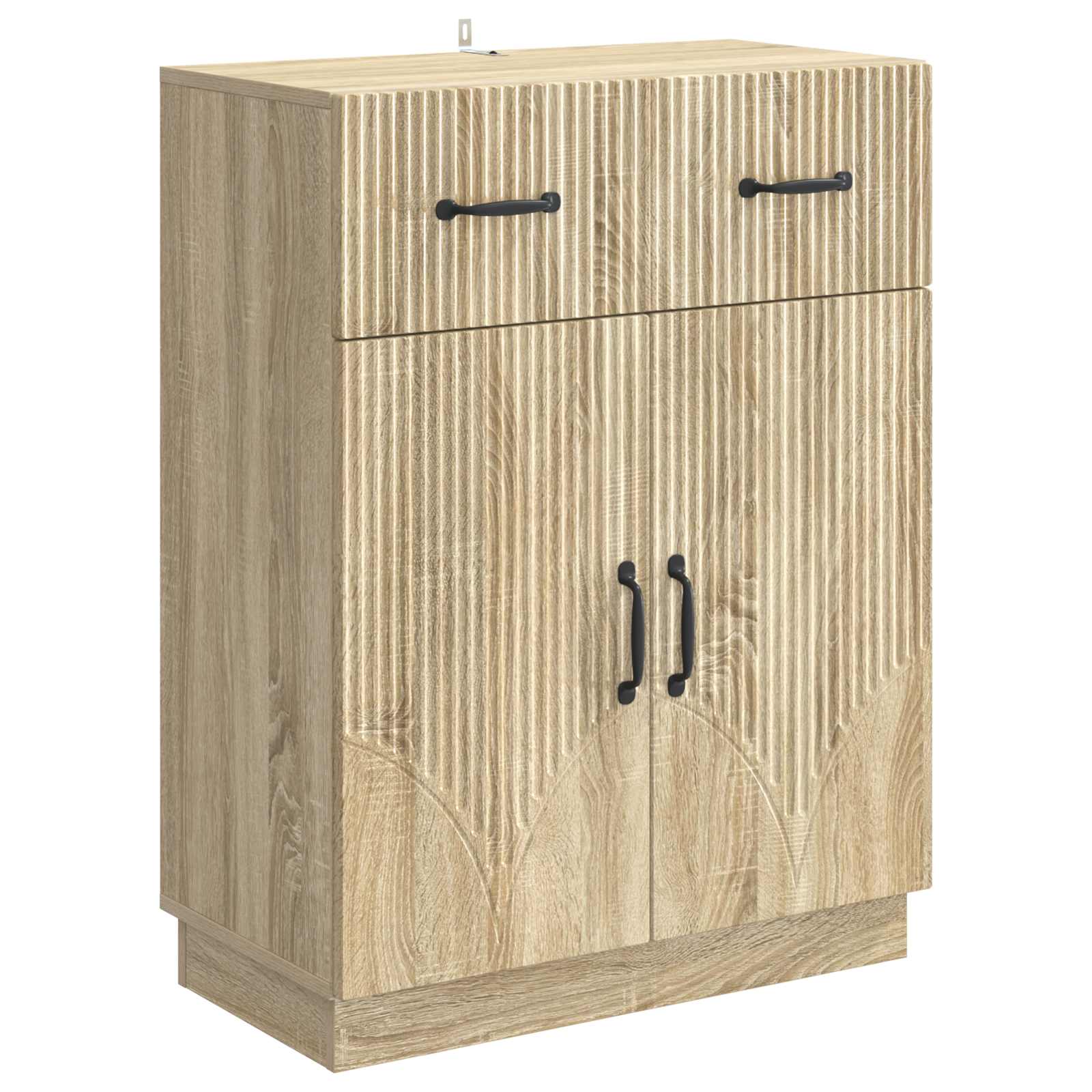 Πλαϊνό γραφείο με συρτάρι Sonoma Δρυς 66 x 34,5 x 87 εκ. - Pakobazaar