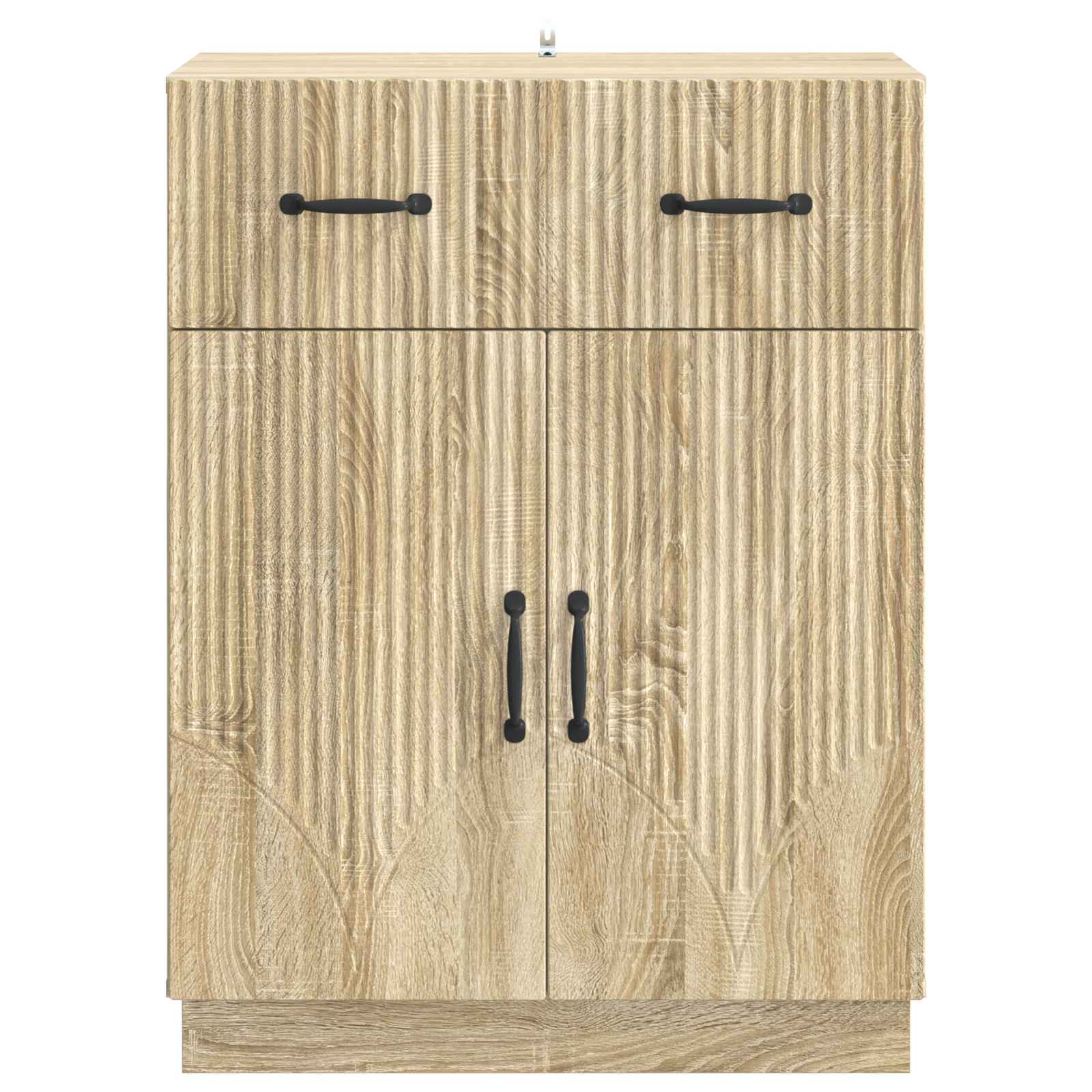Πλαϊνό γραφείο με συρτάρι Sonoma Δρυς 66 x 34,5 x 87 εκ. - Pakobazaar