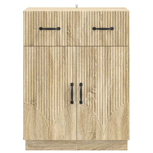 Πλαϊνό γραφείο με συρτάρι Sonoma Δρυς 66 x 34,5 x 87 εκ. - Pakobazaar