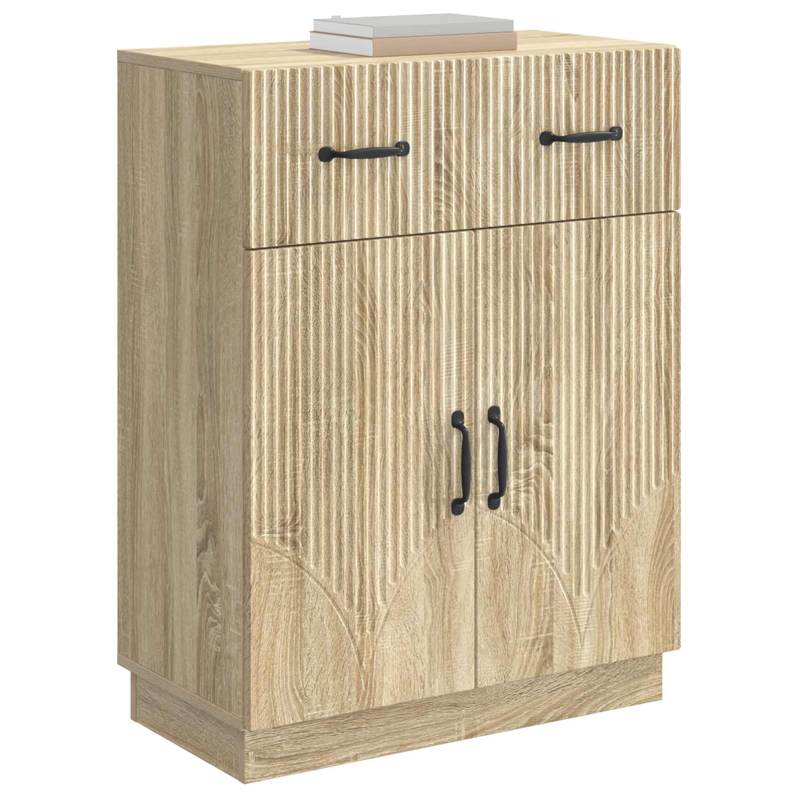Πλαϊνό γραφείο με συρτάρι Sonoma Δρυς 66 x 34,5 x 87 εκ. - Pakobazaar