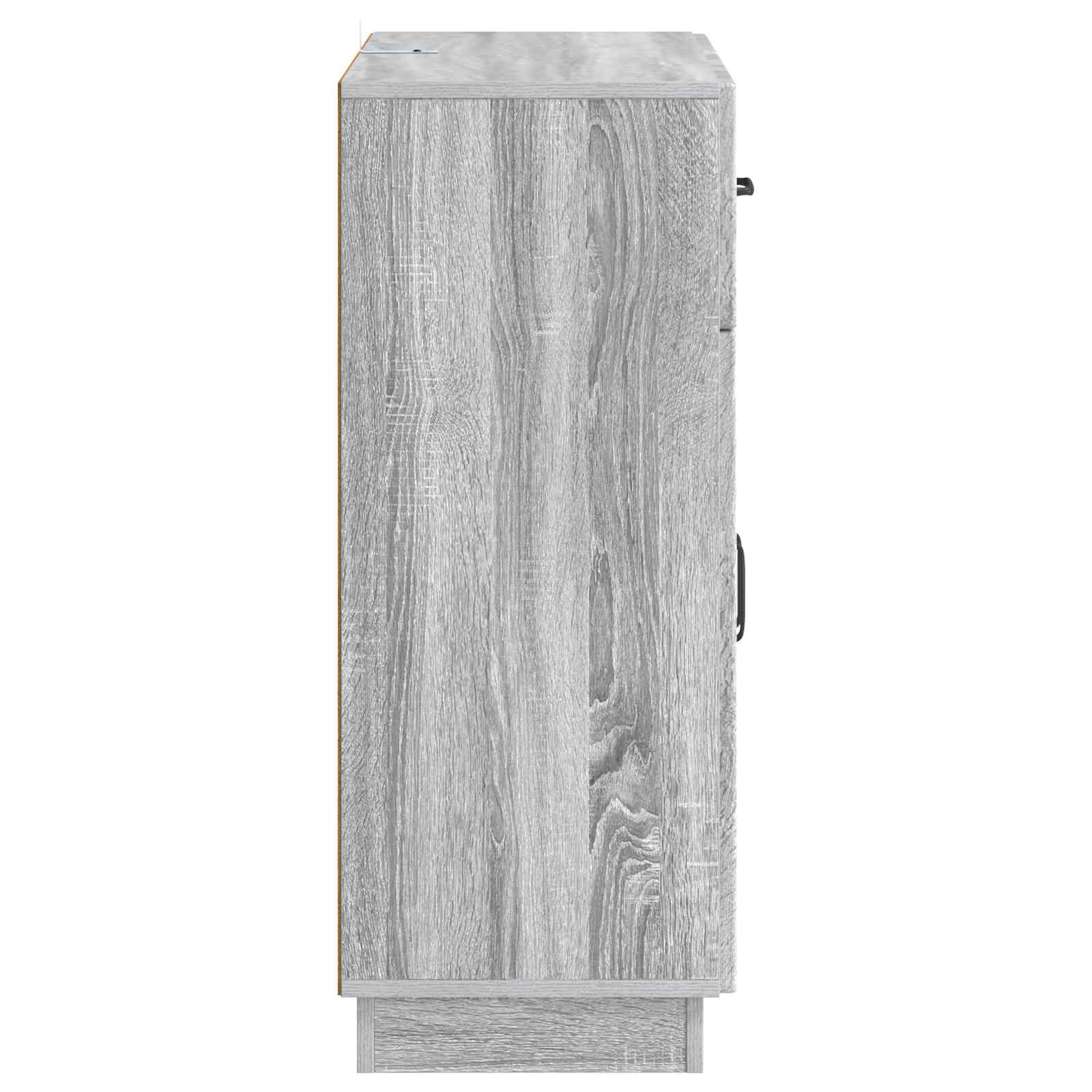 Πλαϊνό γραφείο με συρτάρι Γκρι Sonoma 66 x 34,5 x 87 εκ. - Pakobazaar