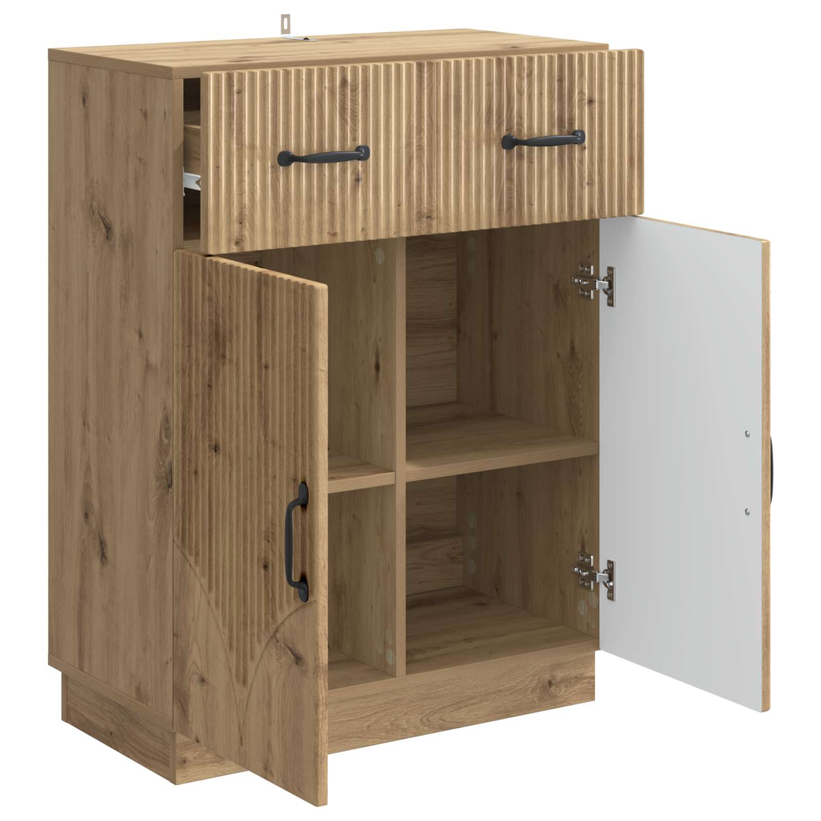 Πλαϊνό γραφείο με συρτάρι Artisan Δρυς 66 x 34,5 x 87 εκ. - Pakobazaar