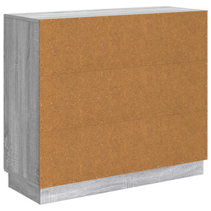 Πλαϊνό γραφείο Γκρι Sonoma 89 x 34,5 x 77 εκ. - Pakobazaar