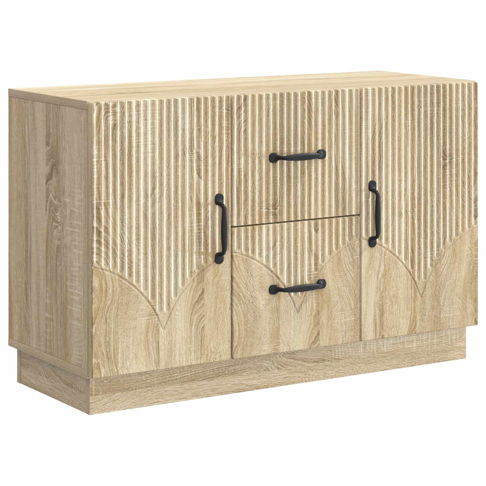 Πλαϊνό γραφείο με συρτάρι Sonoma Δρυς 89 x 34,5 x 57 εκ. - Pakobazaar