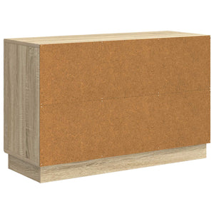 Πλαϊνό γραφείο με συρτάρι Sonoma Δρυς 89 x 34,5 x 57 εκ. - Pakobazaar