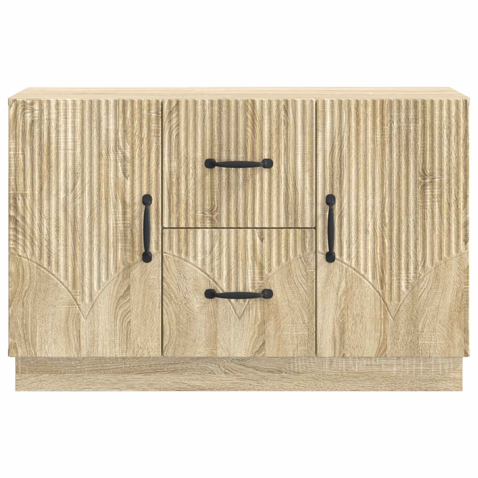 Πλαϊνό γραφείο με συρτάρι Sonoma Δρυς 89 x 34,5 x 57 εκ. - Pakobazaar