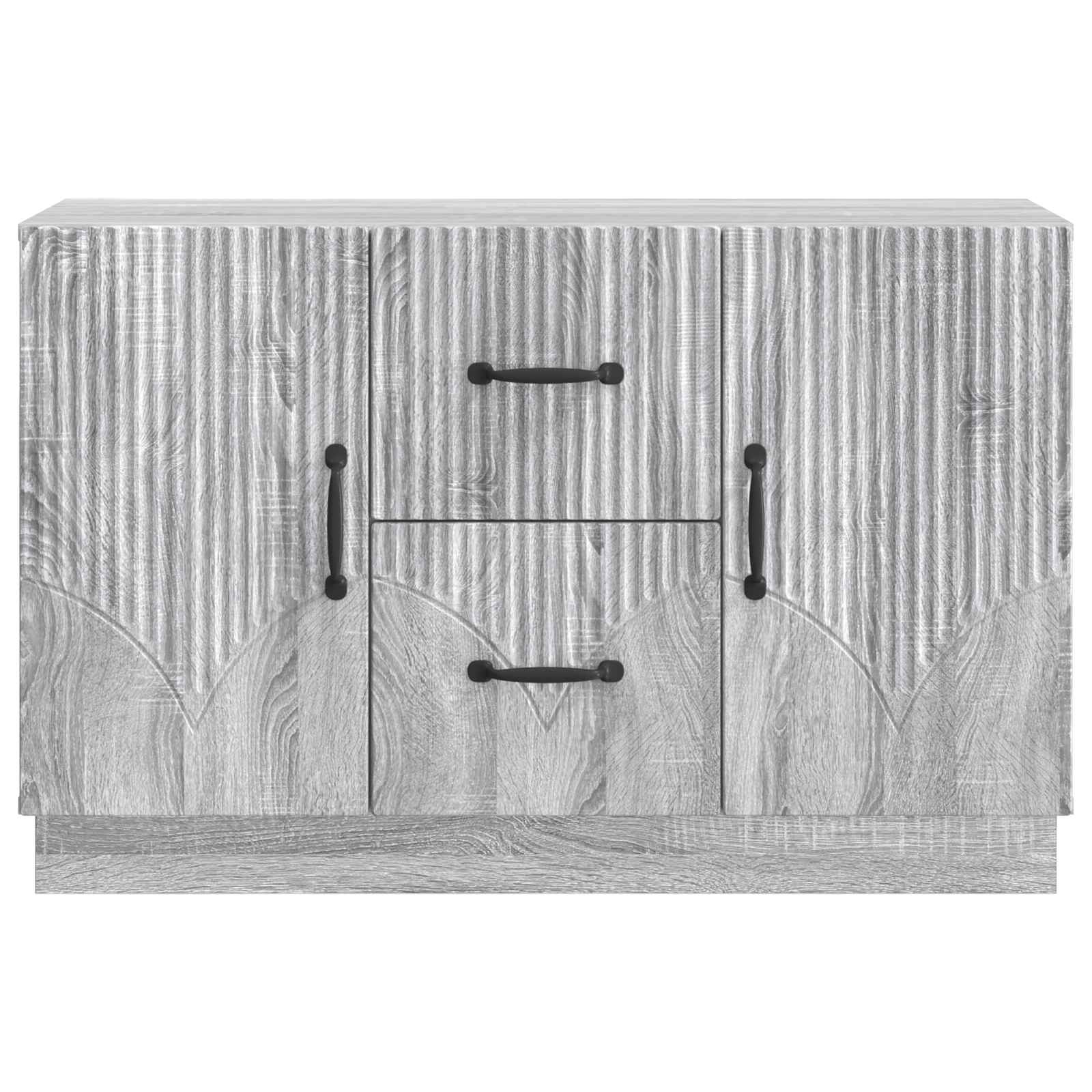 Πλαϊνό γραφείο με συρτάρι Γκρι Sonoma 89 x 34,5 x 57 εκ. - Pakobazaar