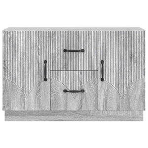 Πλαϊνό γραφείο με συρτάρι Γκρι Sonoma 89 x 34,5 x 57 εκ. - Pakobazaar