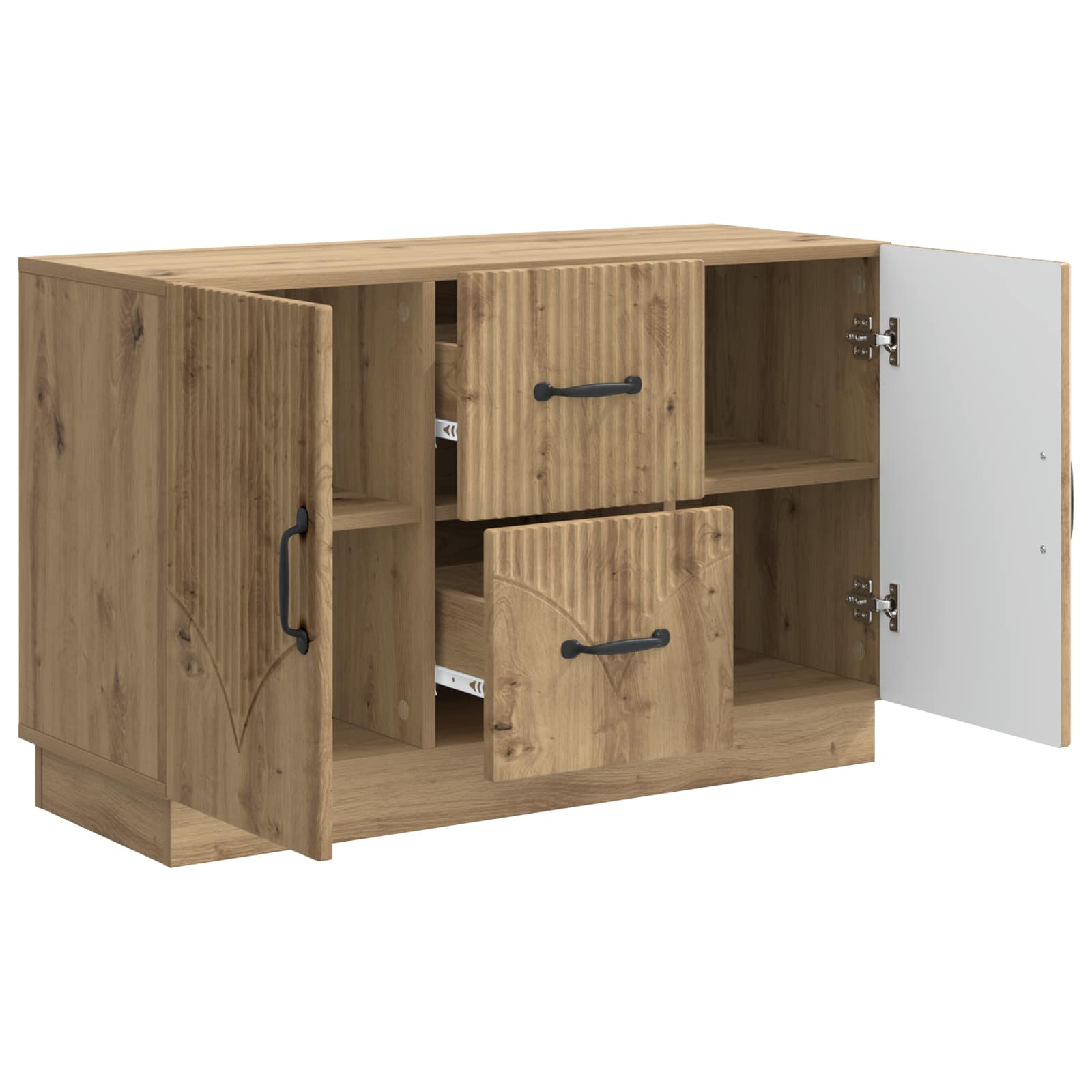 Πλαϊνό γραφείο με συρτάρι Artisan Δρυς 89 x 34,5 x 57 εκ. - Pakobazaar
