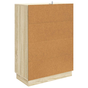 Πλαϊνό γραφείο με συρτάρι Sonoma Δρυς 66 x 34,5 x 92 εκ. - Pakobazaar