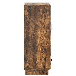 Πλαϊνό γραφείο Καπνισμένο Ξύλο Δρυός 66 x 34,5 x 92 εκ. - Pakobazaar