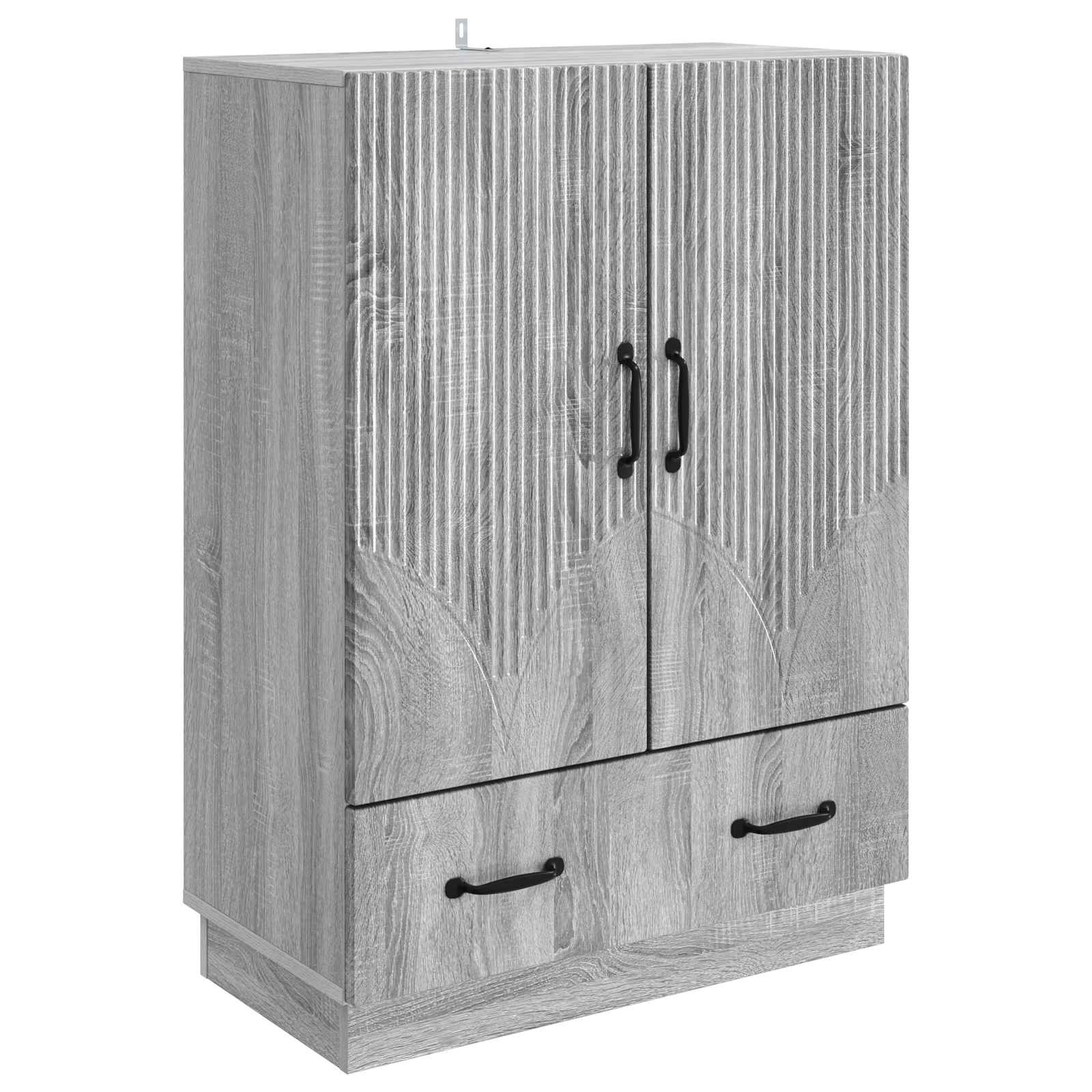 Πλαϊνό γραφείο με συρτάρι Γκρι Sonoma 66 x 34,5 x 92 εκ. - Pakobazaar
