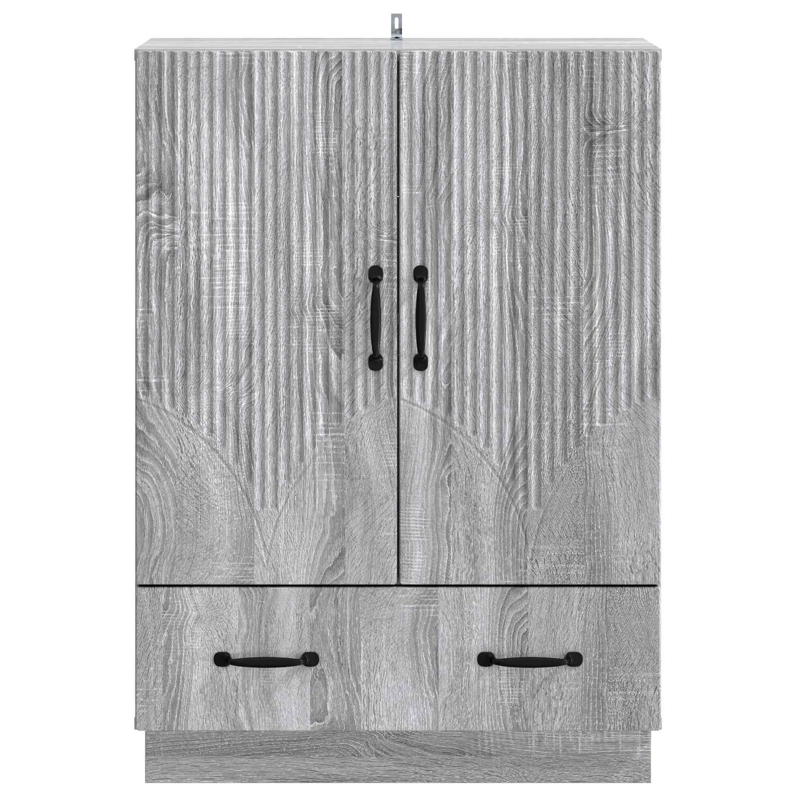 Πλαϊνό γραφείο με συρτάρι Γκρι Sonoma 66 x 34,5 x 92 εκ. - Pakobazaar