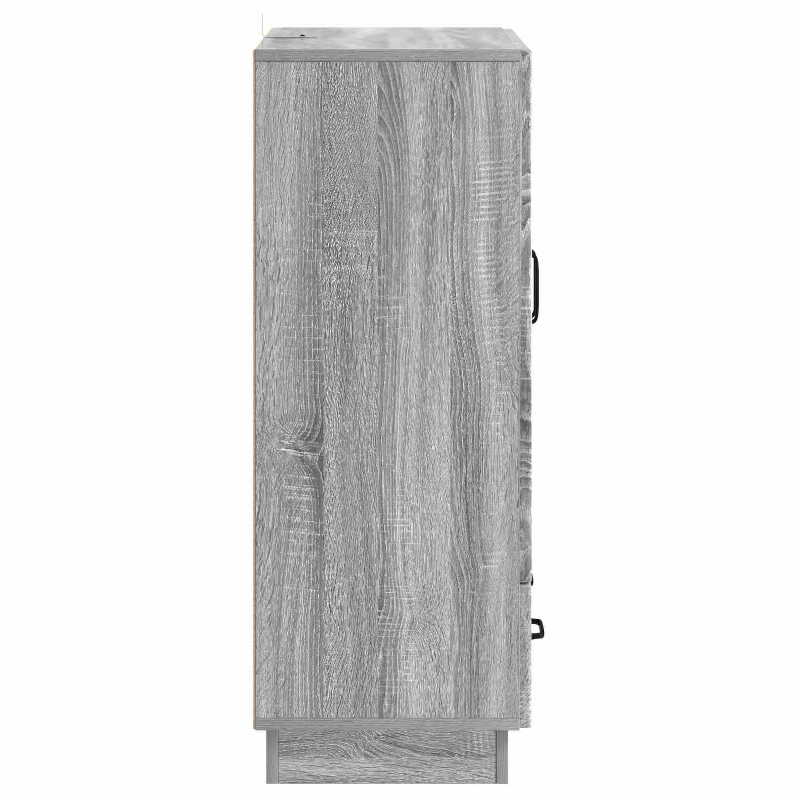 Πλαϊνό γραφείο με συρτάρι Γκρι Sonoma 66 x 34,5 x 92 εκ. - Pakobazaar