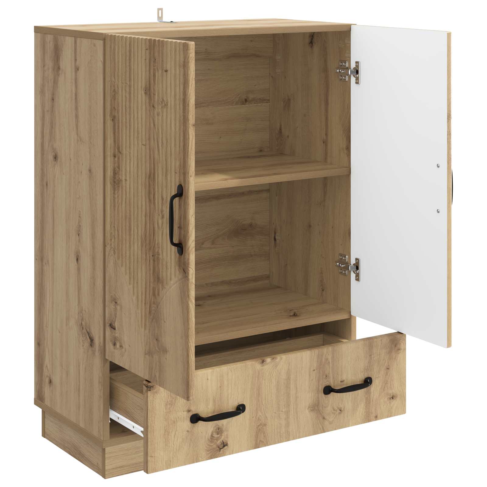 Πλαϊνό γραφείο με συρτάρι Artisan Δρυς 66 x 34,5 x 92 εκ. - Pakobazaar