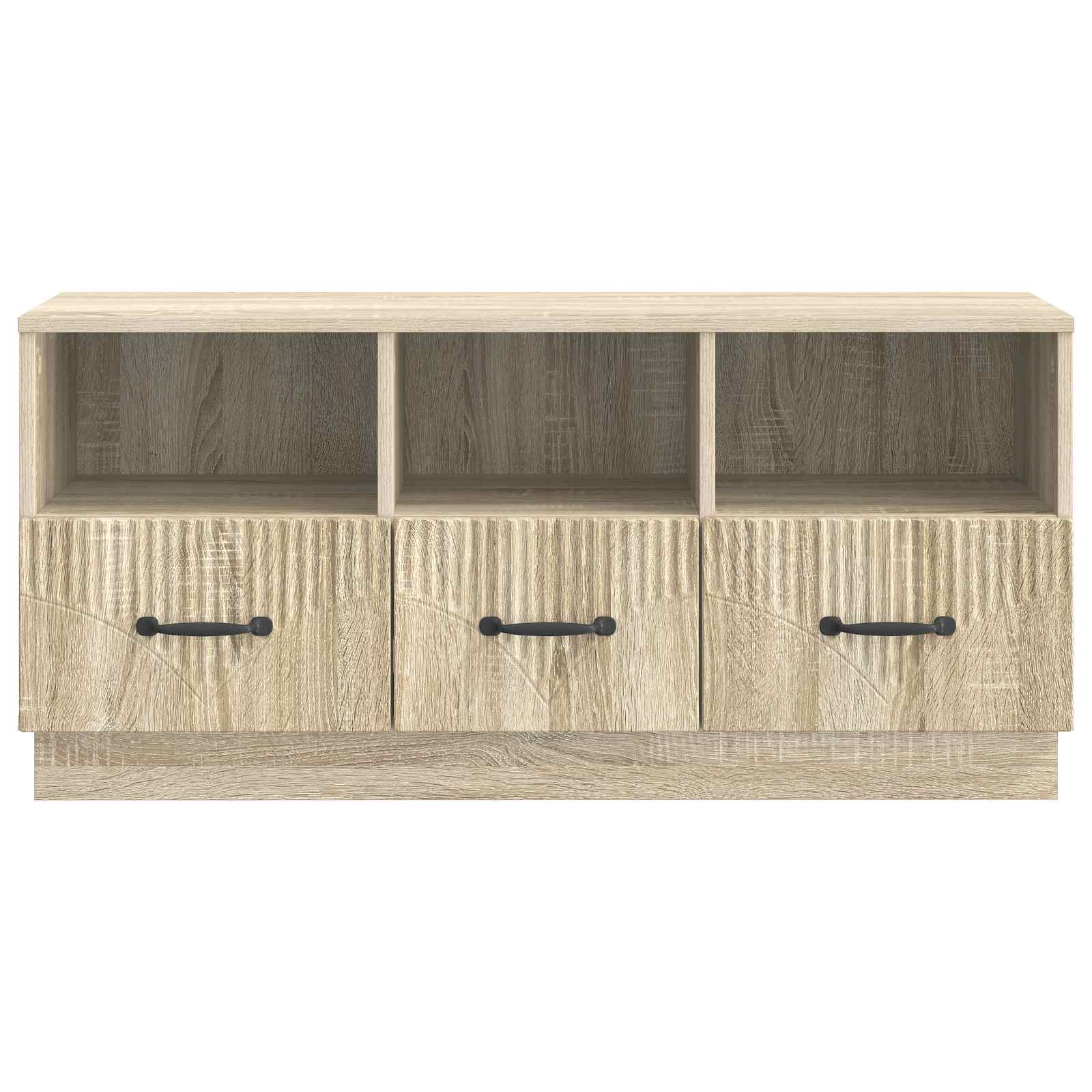Ντουλάπι TV Sonoma Δρυς 102 x 34,5 x 47 εκ Επεξεργασμένο Ξύλο - Pakobazaar